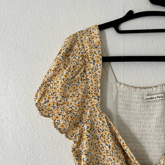 Abercrombie Floral Twist Detail Dress - Picture 4 of 6